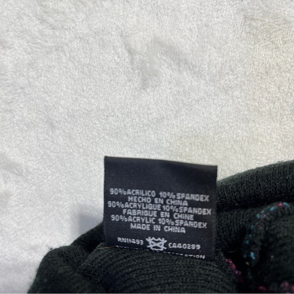 NEW ERA NBA Los Angeles Clippers Beanie with Pom Black Turquoise Pink OS - Picture 6 of 8